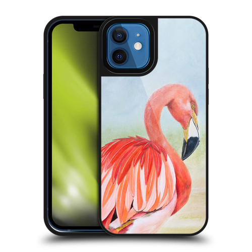Lisa Sparling Birds And Nature Flamingo Gel Armour Case For Apple iPhone 12 / iPhone 12 Pro