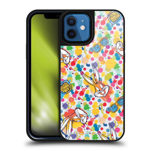 Looney Tunes Bugs Bunny Splatter Gel Armour Case For Apple iPhone 12 / iPhone 12 Pro