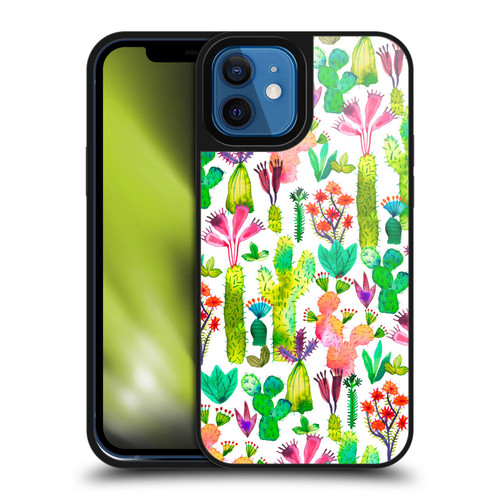 Ninola Summer Patterns Cacti Garden Gel Armour Case For Apple iPhone 12 / iPhone 12 Pro