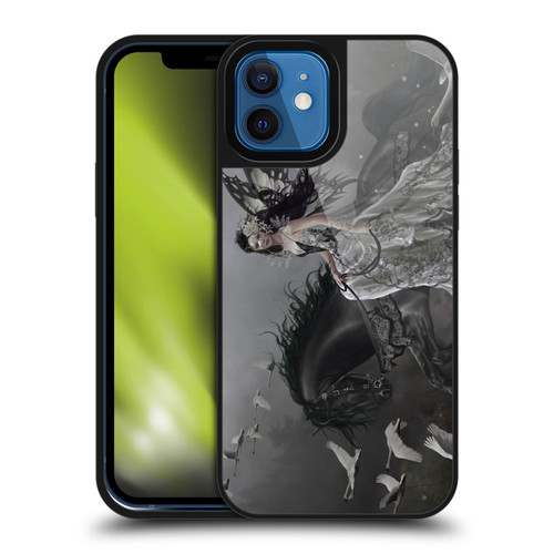 Nene Thomas Gothic Fairy On Horse With Swans Gel Armour Case For Apple iPhone 12 / iPhone 12 Pro