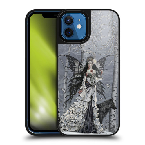 Nene Thomas Winter Has Begun Snow Fairy In Dress With Wolf Gel Armour Case For Apple iPhone 12 / iPhone 12 Pro
