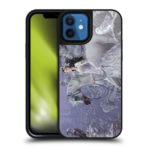 Nene Thomas Winter Has Begun Wings Fairy With Horse And Owl Gel Armour Case For Apple iPhone 12 / iPhone 12 Pro
