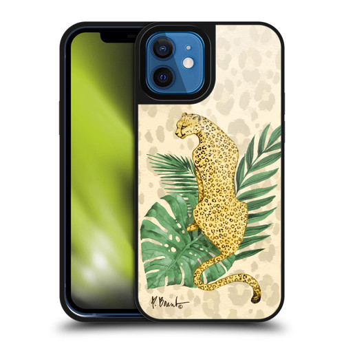 Paul Brent Wilderness Wildcat Palms Gel Armour Case For Apple iPhone 12 / iPhone 12 Pro