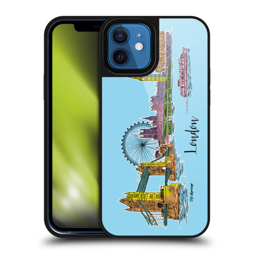 P.D. Moreno City Sketches London Gel Armour Case For Apple iPhone 12 / iPhone 12 Pro