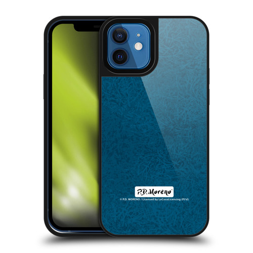 P.D. Moreno Patterns Teal Gel Armour Case For Apple iPhone 12 / iPhone 12 Pro