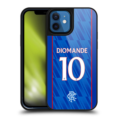 Rangers FC 2024/25 Players Home Kit Mohamed Diomande Gel Armour Case For Apple iPhone 12 / iPhone 12 Pro