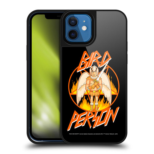 Rick And Morty Season 1 & 2 Graphics Birdperson Gel Armour Case For Apple iPhone 12 / iPhone 12 Pro