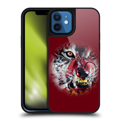 Riza Peker Animal Abstract Warm Tiger Gel Armour Case For Apple iPhone 12 / iPhone 12 Pro