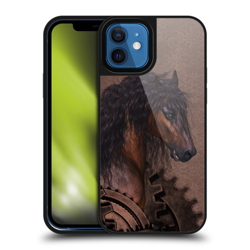 Simone Gatterwe Steampunk Horse Gel Armour Case For Apple iPhone 12 / iPhone 12 Pro