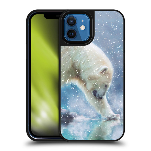 Simone Gatterwe Wildlife Snow Gel Armour Case For Apple iPhone 12 / iPhone 12 Pro