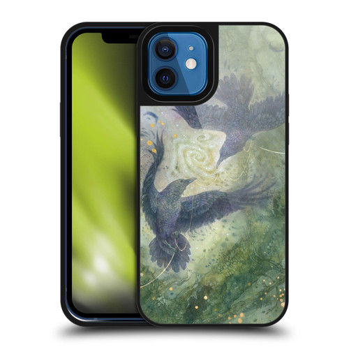 Stephanie Law Graphics Huginn And Muninn Gel Armour Case For Apple iPhone 12 / iPhone 12 Pro