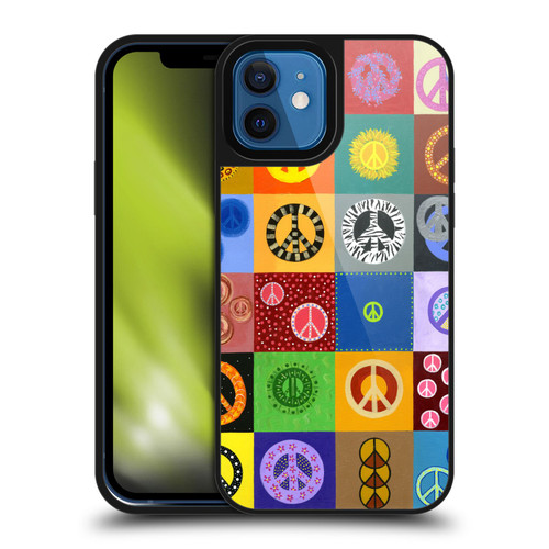 Suzan Lind Colours & Patterns Peace Quilt Gel Armour Case For Apple iPhone 12 / iPhone 12 Pro