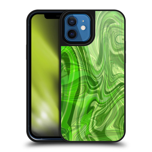Suzan Lind Marble Green Gel Armour Case For Apple iPhone 12 / iPhone 12 Pro
