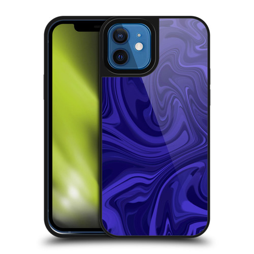Suzan Lind Marble Indigo Gel Armour Case For Apple iPhone 12 / iPhone 12 Pro