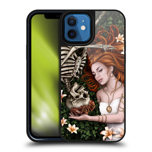 Sarah Richter Gothic Life And Death Yin Yang Girl Gel Armour Case For Apple iPhone 12 / iPhone 12 Pro