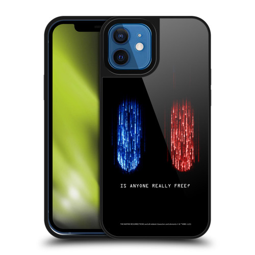 The Matrix Resurrections Key Art Is Anyone Really Free Gel Armour Case For Apple iPhone 12 / iPhone 12 Pro
