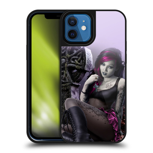 Tom Wood Fantasy Goth Girl Vampire Gel Armour Case For Apple iPhone 12 / iPhone 12 Pro