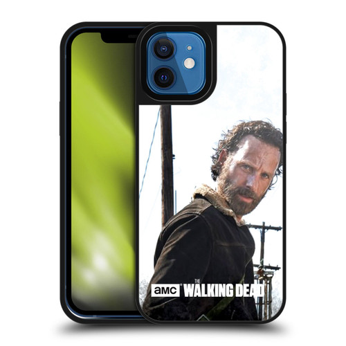 AMC The Walking Dead Filtered Characters Rick Gun Gel Armour Case For Apple iPhone 12 / iPhone 12 Pro