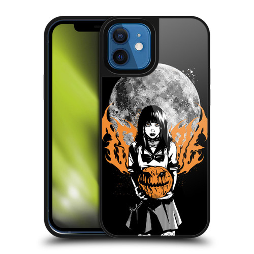Zombie Makeout Club Graphics Halloween Pumpkin Gel Armour Case For Apple iPhone 12 / iPhone 12 Pro