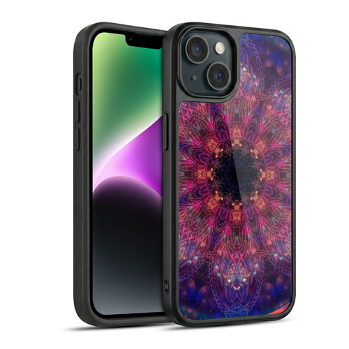Aimee Stewart Mandala Doodle Flower Gel Armour Case For Apple iPhone 14
