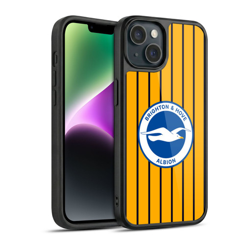 Brighton & Hove Albion F.C 2024/25 Badge Kit Away Gel Armour Case For Apple iPhone 14