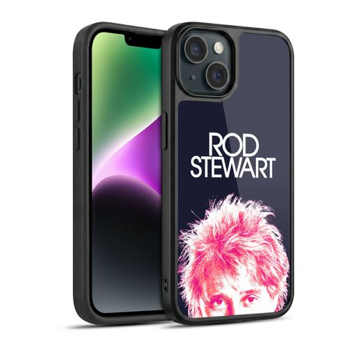 Rod Stewart Art Neon Gel Armour Case For Apple iPhone 14