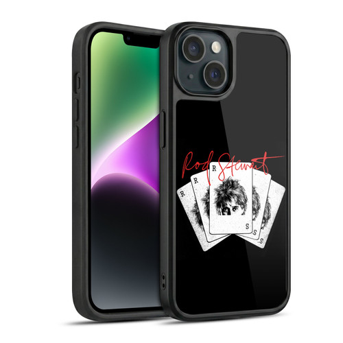 Rod Stewart Art Poker Hand Gel Armour Case For Apple iPhone 14