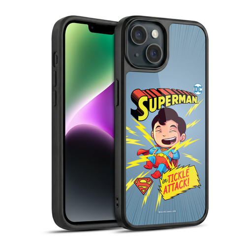 Super Friends DC Comics Toddlers Comic Covers Superman 2 Gel Armour Case For Apple iPhone 14