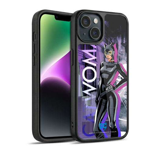 DC Women Core Compositions Catwoman Gel Armour Case For Apple iPhone 14