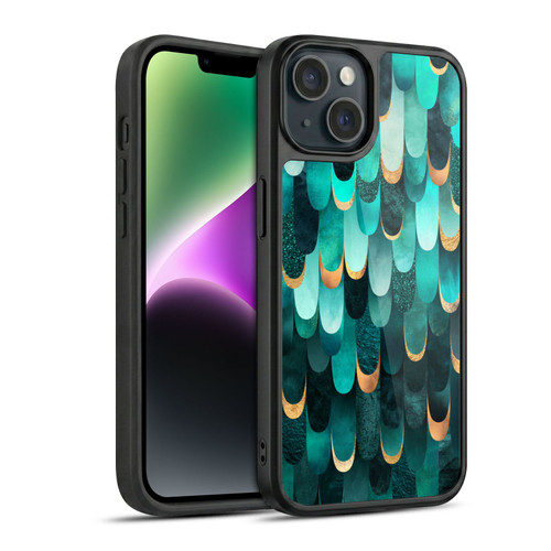 Elisabeth Fredriksson Sparkles Turquoise Gel Armour Case For Apple iPhone 14
