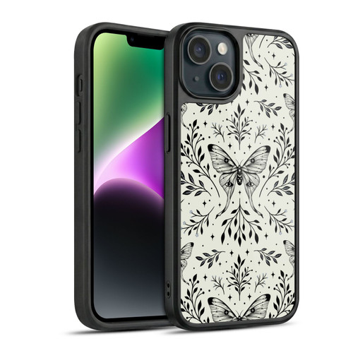 Episodic Drawing Art Mystical Butterfly Pattern Gel Armour Case For Apple iPhone 14