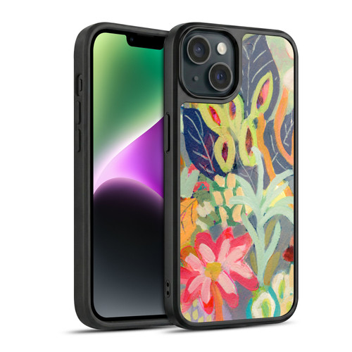 Suzanne Allard Floral Art Joyful Garden Abstract Gel Armour Case For Apple iPhone 14