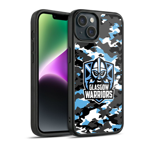 Glasgow Warriors Logo 2 Camouflage Gel Armour Case For Apple iPhone 14