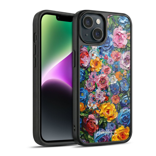 Nature Magick Paint Blobs Buds Gel Armour Case For Apple iPhone 14