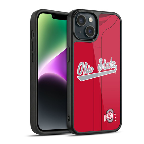 Ohio State University Jersey Baseball Away Gel Armour Case For Apple iPhone 14