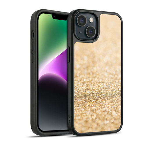 PLdesign Glitter Sparkles Champagne Gold Gel Armour Case For Apple iPhone 14