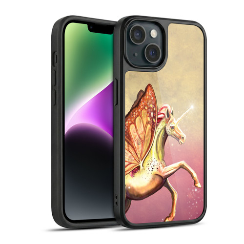 Rose Khan Unicorns Orange Tiger Lily Gel Armour Case For Apple iPhone 14