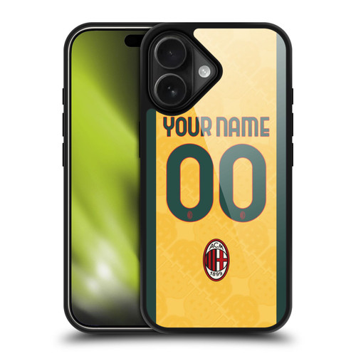 Custom Customised Personalised AC Milan 2024/25 Kit Third Gel Armour Case For Apple iPhone 17