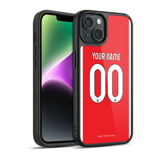 Custom Customised Personalised S.L. Benfica 2021/22 Kit Home Gel Armour Case For Apple iPhone 14