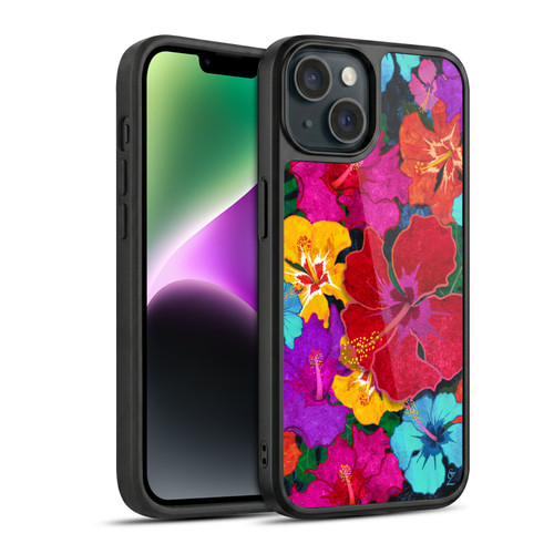 Suzan Lind Colours & Patterns Tropical Hibiscus Gel Armour Case For Apple iPhone 14