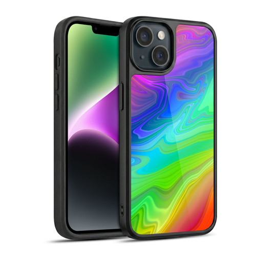 Suzan Lind Marble Rainbow Gel Armour Case For Apple iPhone 14