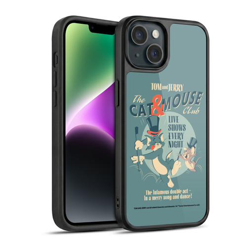 Tom and Jerry Retro Cat & Mouse Club Gel Armour Case For Apple iPhone 14