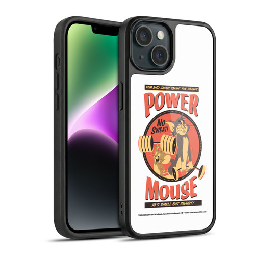 Tom and Jerry Retro Power Mouse Gel Armour Case For Apple iPhone 14