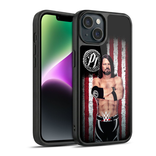WWE American Flag Superstars AJ Styles Gel Armour Case For Apple iPhone 14
