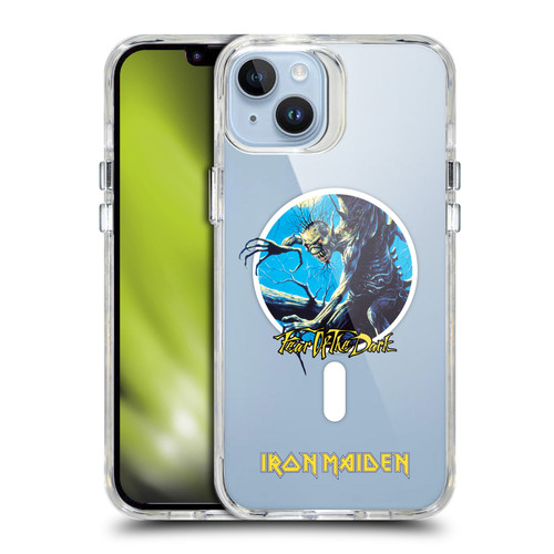 Iron Maiden Graphic Icons Fear Of The Dark SHOCKPROOF BUMPER CASE COMPATIBLE WITH Apple iPhone 14 Plus & MAGSAFE