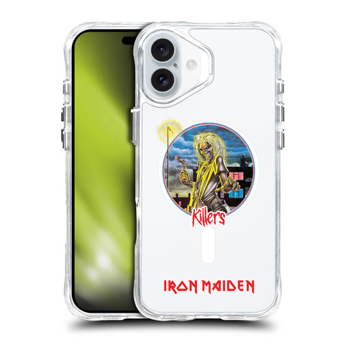 Iron Maiden Graphic Icons Best Of Beast SHOCKPROOF BUMPER CASE COMPATIBLE WITH Apple iPhone 16 Plus & MAGSAFE
