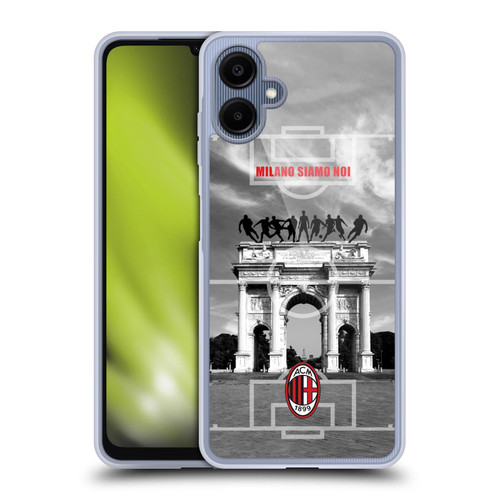 AC Milan Adults Milano Siamo Noi 2 Soft Gel Case for Samsung Galaxy A06 4G / 5G
