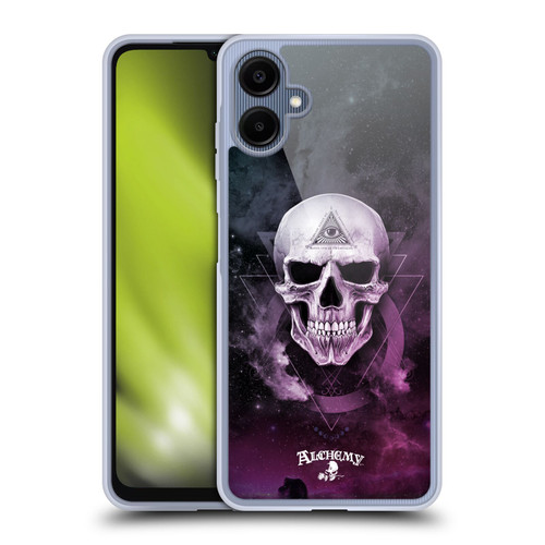 Alchemy Gothic Skull The Void Geometric Soft Gel Case for Samsung Galaxy A06 4G / 5G