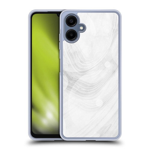 Alyn Spiller Marble White Soft Gel Case for Samsung Galaxy A06 4G / 5G