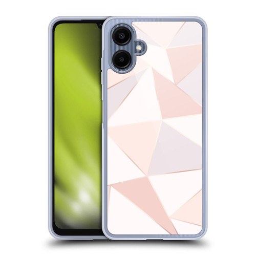 Alyn Spiller Rose Gold Geometry Soft Gel Case for Samsung Galaxy A06 4G / 5G